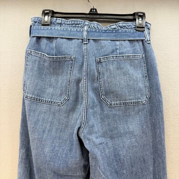 J. Crew Jeans Women's 27 (4) Blue Paper Bag Signature Stretch Preppy Classic - Picture 4 of 13